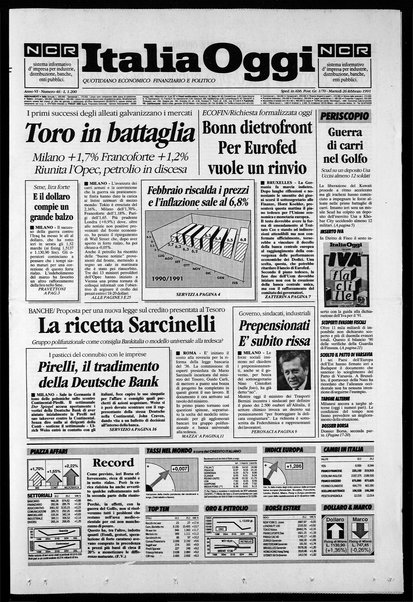 Italia oggi : quotidiano di economia finanza e politica